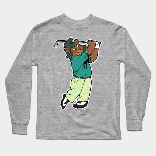 Oso Golf Long Sleeve T-Shirt by weirdude